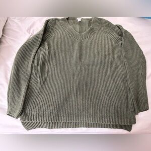 L.L. Bean Olive Green Women's Sweater